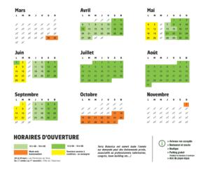 Dates Et Horaires - Terra Botanica